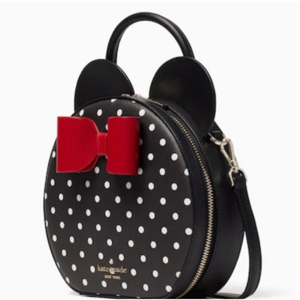 Kate Spade x Disney Minnie Mouse Handbag & Wallet Combo - Picture 2 of 11
